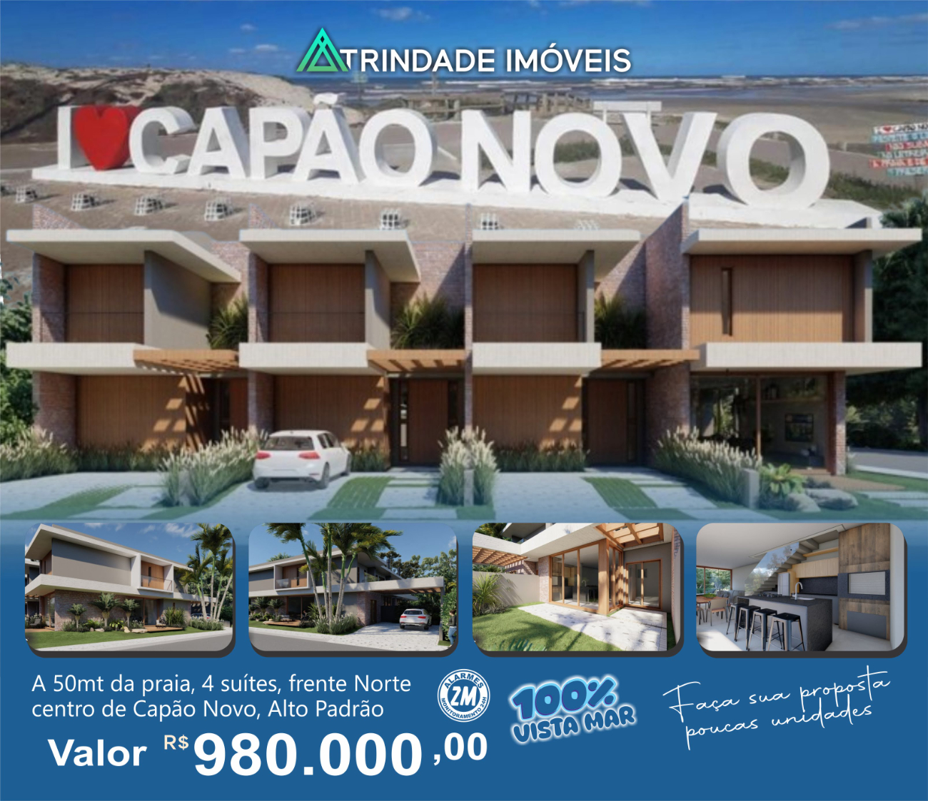 SOBRADO ALTO PADRÃO CENTRO em Capão da Canoa | Ref.: 1084