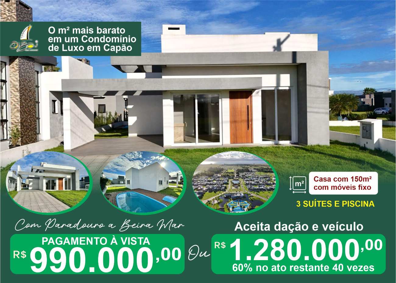 O m² com paradouro valor especial em Capão da Canoa | Ref.: 1085